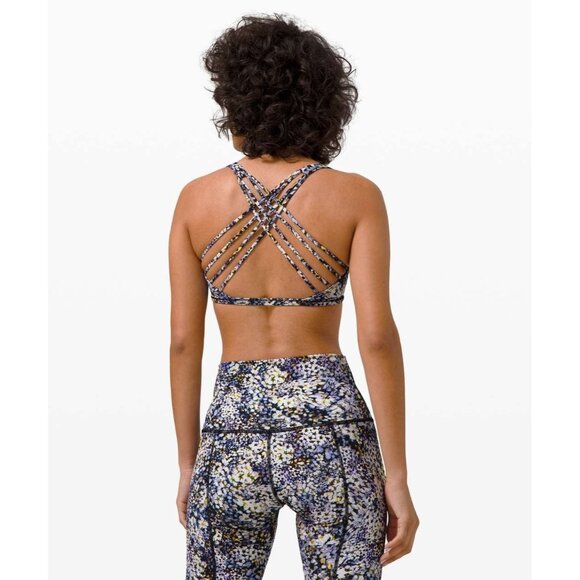 Lululemon Free To Be Bra Wild *Light Support, A/B CupFloral Metropolis Multi  4 - Picture 8 of 9